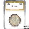 Image 1 : 1836 Capped Bust Half Dollar PGA MS64