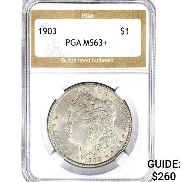 1903 Morgan Silver Dollar PGA MS63+