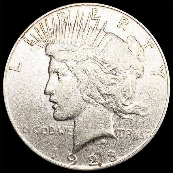 1928-S Silver Peace Dollar NICELY CIRCULATED