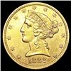Image 1 : 1882-S $5 Gold Half Eagle UNCIRCULATED