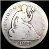 Image 1 : 1872-CC Seated Liberty Half Dollar NICELY CIRCULAT