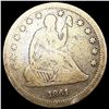 Image 1 : 1861 Seated Liberty Quarter NICELY CIRCULATED