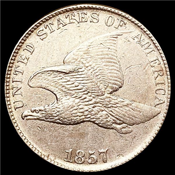 1857 Flying Eagle Cent CLOSELY UNCIRCULATED