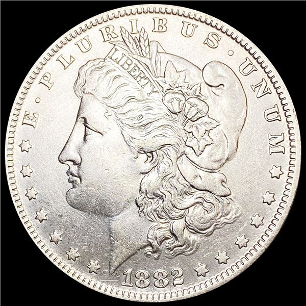 1882-O/S Morgan Silver Dollar CLOSELY UNCIRCULATED