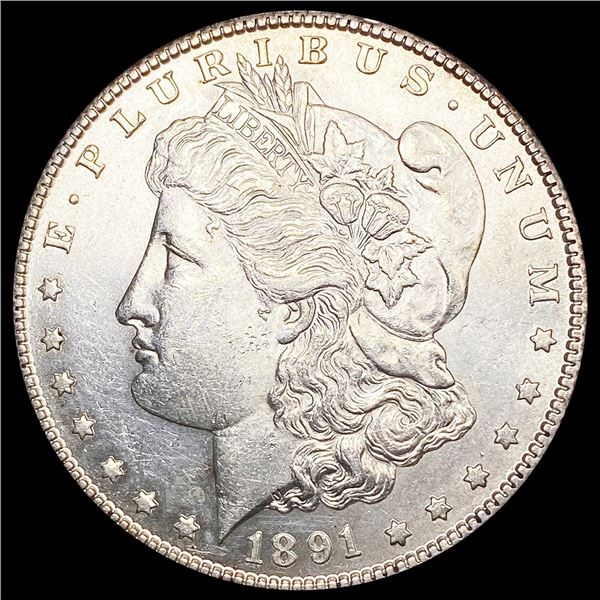 1891-S Morgan Silver Dollar UNCIRCULATED