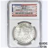 Image 1 : 1898 Morgan Silver Dollar NGC MS63