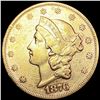 Image 1 : 1876 $20 Gold Double Eagle CLOSELY UNCIRCULATED