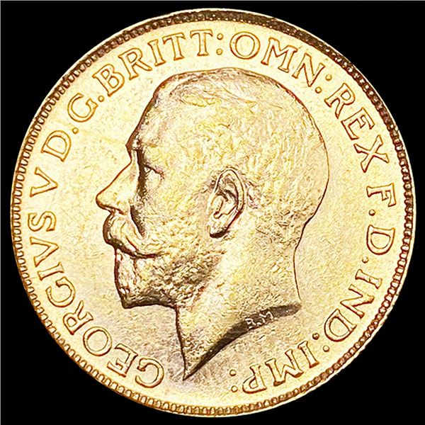 1925 G.Britain .2355oz Gold Sovereign CHOICE BU