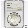 Image 1 : 1879-S Morgan Silver Dollar NGC MS63
