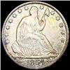 Image 1 : 1854-O Arws Seated Liberty Half Dollar CLOSELY UNC