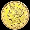 Image 1 : 1907 $2.50 Gold Quarter Eagle UNCIRCULATED