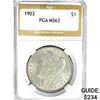 Image 1 : 1903 Morgan Silver Dollar PGA MS63