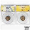 Image 1 : 1909-S, 1926 Set (2) Wheat Cent ANACS
