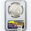 Image 2 : 1921 Morgan Silver Dollar NGC MS64
