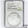 Image 1 : 2021-W American Silver Eagle NGC PF70 UC, T-2