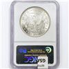 Image 2 : 1883-CC Morgan Silver Dollar NGC MS65