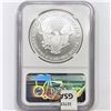 Image 2 : 1993 American 1oz Silver Eagle NGC PF69 UC
