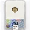 Image 2 : 1867 Seated Liberty Half Dime PGA PR66+ DCAM