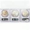 Image 2 : 1921 Set (3) Morgan Silver Dollar PCGS MS63