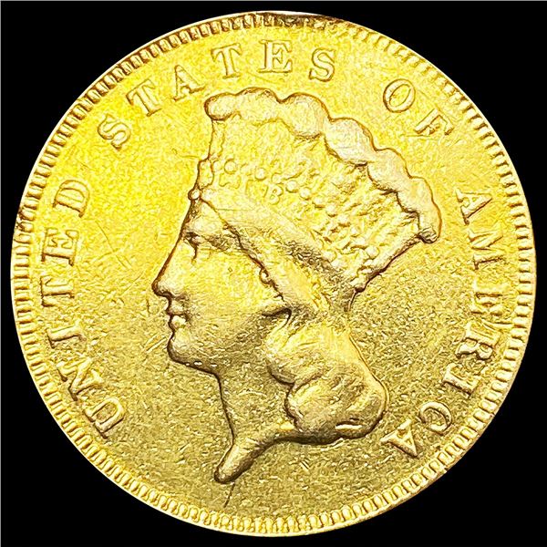 1878 $3 Gold Piece NICELY CIRCULATED