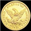 Image 2 : 1873 $2.50 Gold Quarter Eagle CLOSELY UNCIRCULATED