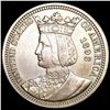 Image 2 : 1893 Isabella Silver Quarter CLOSELY UNCIRCULATED
