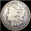 Image 1 : 1881-CC Morgan Silver Dollar NICELY CIRCULATED