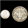 Image 2 : (2) Varied US SILV Coinage (1908-O, 1927) UNCIRCU