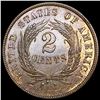 Image 2 : 1864 Two Cent Piece CLOSELY UNCIRCULATED