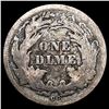 Image 2 : 1876-CC Seated Liberty Dime NICELY CIRCULATED