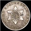 Image 1 : 1853 Silver Three Cent LIGHTLY CIRCULATED