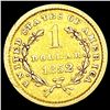 Image 2 : 1852 Rare Gold Dollar CLOSELY UNCIRCULATED