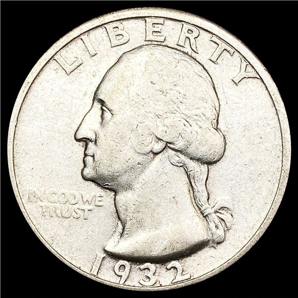 1932-S Washington Silver Quarter LIGHTLY CIRCULATE