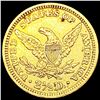 Image 2 : 1861 $2.50 Gold Quarter Eagle CLOSELY UNCIRCULATED