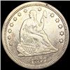 1877-CC Seated Liberty Quarter NEARLY UNCIRCULATED