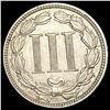 Image 2 : 1883 Nickel Three Cent LIGHTLY CIRCULATED