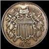 Image 1 : 1867 Two Cent Piece NEARLY UNCIRCULATED