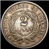 Image 2 : 1867 Two Cent Piece NEARLY UNCIRCULATED