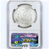 Image 2 : 1881-CC Morgan Silver Dollar NGC MS64 GSA Hoard