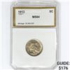 Image 1 : 1913 Buffalo Nickel PCI MS64 Type 1