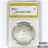 Image 1 : 1890-S Morgan Silver Dollar PGA MS67 DMPL