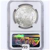 Image 2 : 1887 Morgan Silver Dollar NGC MS65+