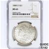 Image 1 : 1888-O Morgan Silver Dollar NGC MS63