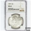 Image 1 : 1899 Morgan Silver Dollar NGC MS62