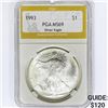 1993 Walking Liberty Dollar PGA MS69 1oz A.S.E.