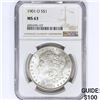 1901-O Morgan Silver Dollar NGC MS63