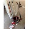 Image 1 : Vileda Easy-Wring Mop, Rubbermaid Reveal Mop, and Other Cleaning Supplies