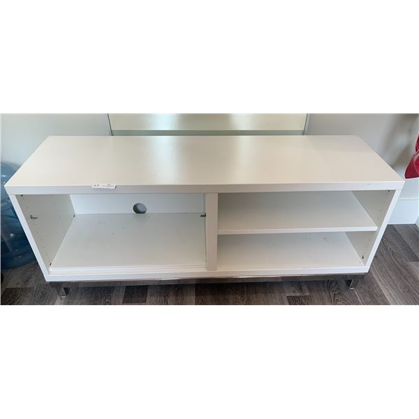 Wooden Horizontal Shelving Unit (19"H x 47.5"W x 15.5"D)