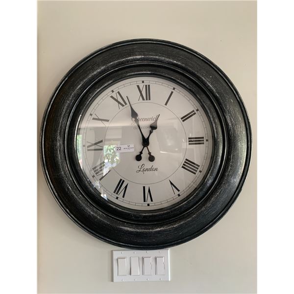 Greenwich Clock Company "London" Wall Clock (29" Diameter)