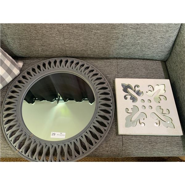 2 x Mirror Decorations (See Description)